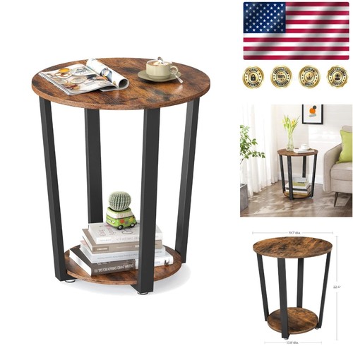 Industrial style round side - industrial,