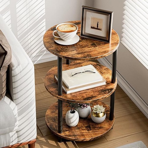 3tier small round - round, coffee